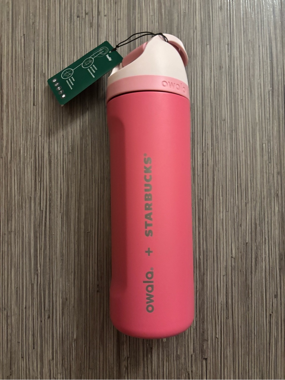 Starbucks Pink Owala Insulated Bottle